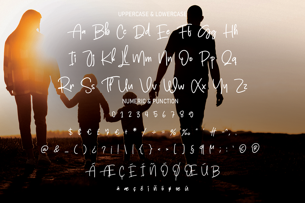 Back To Family | Script Font, a Script Font by Scratchones (Photo 2 of 8)
