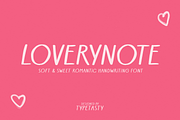 Loverynote – Soft Handwriting Font, a Handwritten Font by TypeTasty Font (Thumbnail 1 of 10)