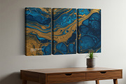 Triptych Canvas Mockup - Ratio 1x2, a Merchandise Mockup by Mockups by Carlos Viloria (Thumbnail 7 of 8)