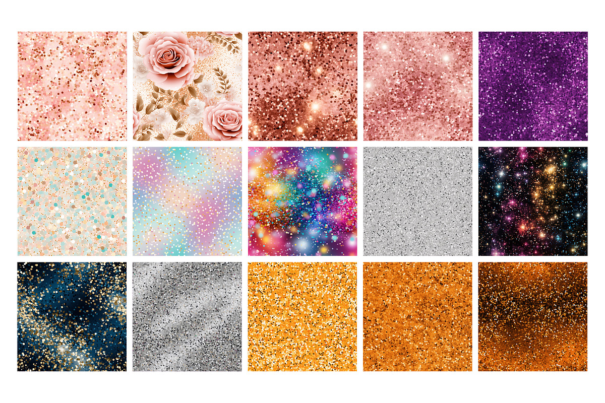 Glitter Seamless Pattern, a Pattern Graphic by Forhadx5 (Photo 5 of 12)