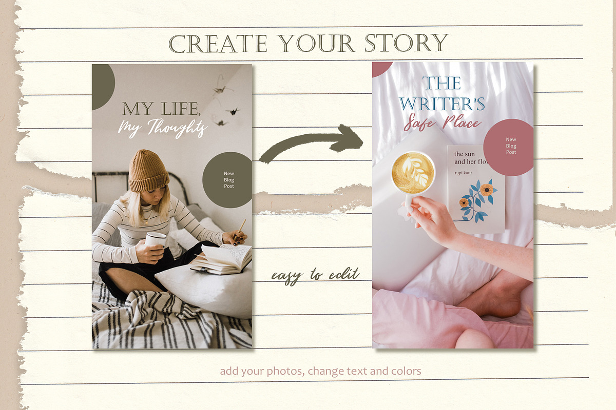 Writer Collection, a Social Media Template by Scarlet Heath Art (Photo 18 of 19)