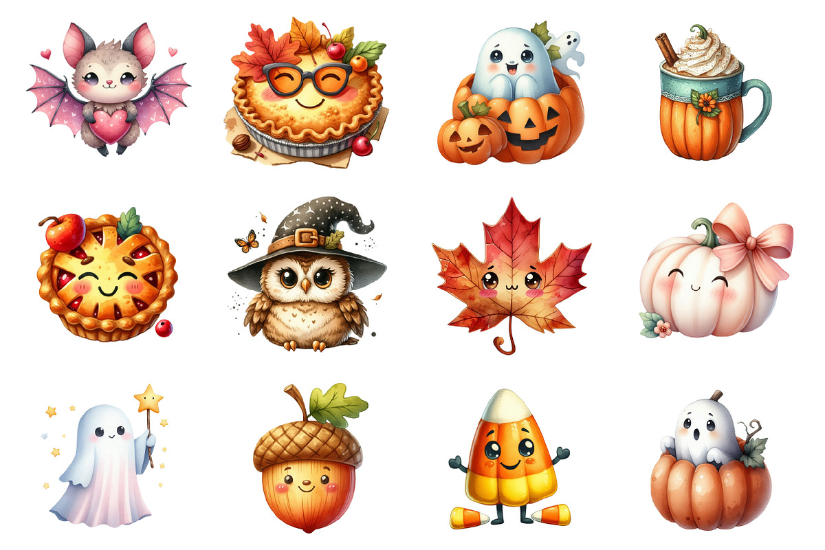Adorable Halloween Fall, an Illustration by Design Market (Photo 2 of 3)