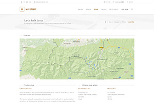 Multicorp - Clean Business WP Theme