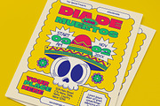 Dia De Los Muertos Flyer, a Flyer Template by graphicook (Thumbnail 2 of 3)