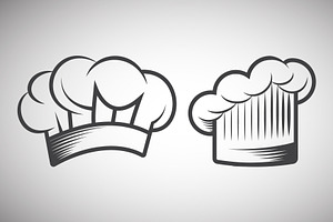 Chef Hat Clipart Vector Illustration, an Object Graphic by Ghagra