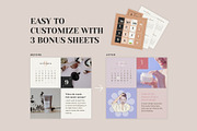 Instagram Calendar Post Templates, a Social Media Template by Keikoya (Thumbnail 2 of 13)
