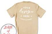 Back Of T-Shirt BC3001 Mockup Bundle, a Shirt Mockup by lock and page (Thumbnail 38 of 88)