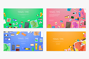 Banners on travel, vacation, a Technology Illustration by Good Studio (Thumbnail 1 of 4)