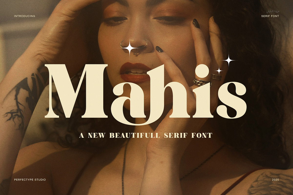 Mahis Vintage Serif Font, a Serif Font by Perfectype (Photo 1 of 8)