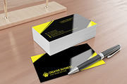 Business Card, a Business Card Template by Graphic Origin (Thumbnail 1 of 3)