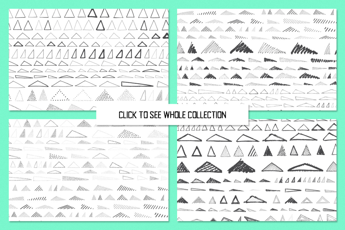 The Mega Mix & Match Triangle Pack!, an Object Graphic by Abbie May (Photo 2 of 5)