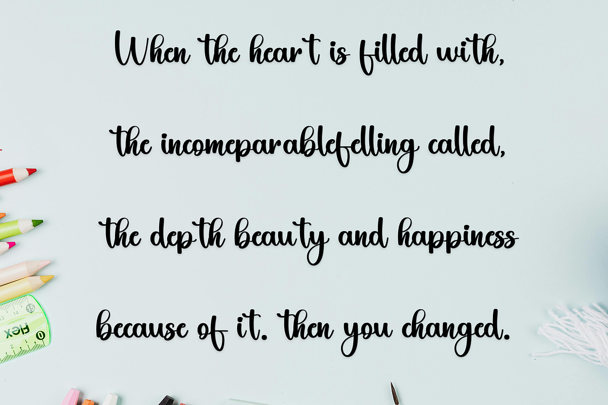 Gemini, a Handwritten Font by FreshTypeINK (Photo 7 of 9)