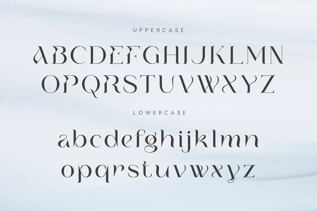 Atega - Stylish Luxury Logo Font, a Serif Font by Sealoung (Photo 7 of 10)