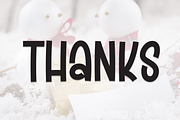 Christmas Snowman | Script Font, a Script Font by Scratchones (Thumbnail 8 of 8)
