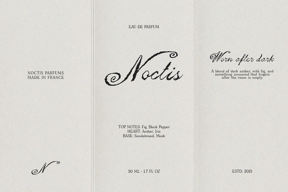 Poetry Night Vintage Font Duo, a Script Font by AnMark (Photo 12 of 13)
