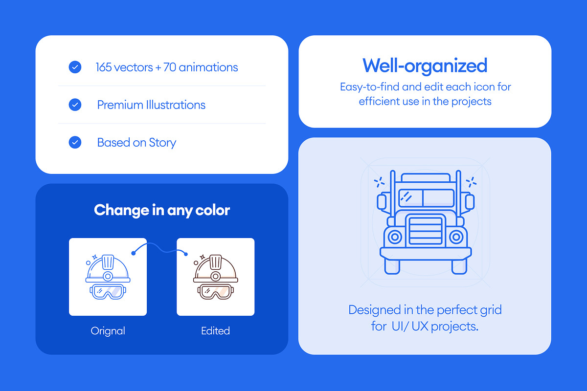 Digital Industry & Automotive Bundle, an Outline Icon by Creative Stall (Photo 2 of 10)