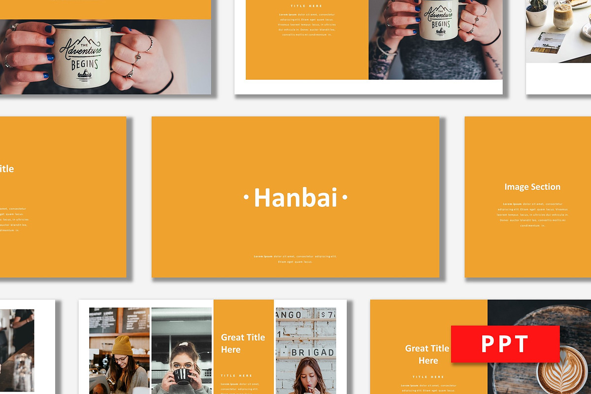 Hanbai - Powerpoint Template, a Presentation Template by Tumbuh Kerja (Photo 1 of 6)