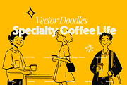 Vector Doodles Specialty Coffee Life, a Graphic by LEROY Design (Thumbnail 2 of 5)
