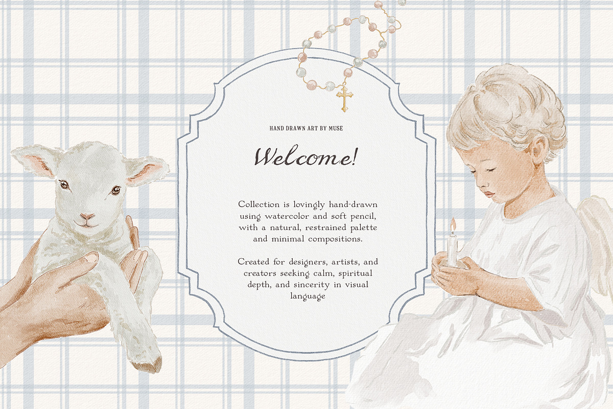 Le Jardin Céleste Christian Prints, a Background Graphic by Muse Artist (Photo 2 of 26)