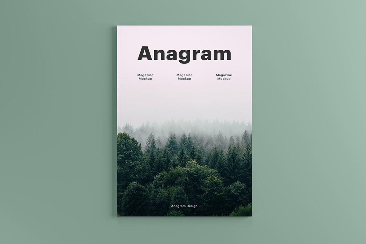 Magazine Mockup, a Print Template by AnagramDesign (Photo 4 of 8)