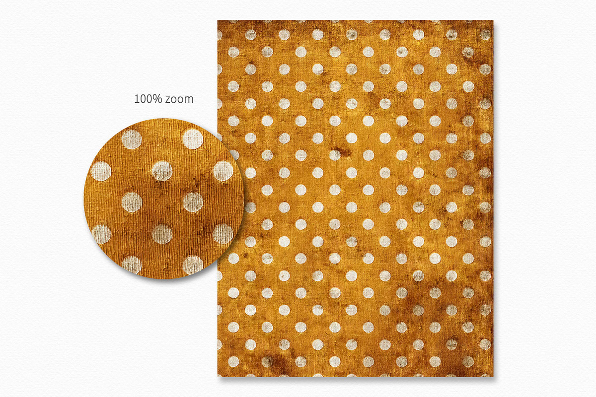 Grungy Fall Polka Dots, a Decorative Illustration by rileyBgraphics (Photo 7 of 7)