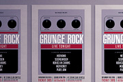 Grunge Rock Live Tonight Flyer, a Flyer Template by AdamHasan (Thumbnail 2 of 3)
