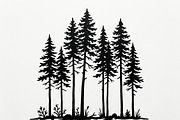 Majestic Pine Trees SVG, a Finance Illustration by Amazin_art (Thumbnail 10 of 41)