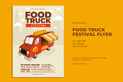 Food Truck Festival flyer, a Flyer Template by AdamHasan (Thumbnail 1 of 3)