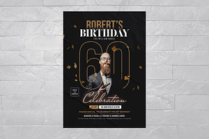 Birthday Party Flyer Template