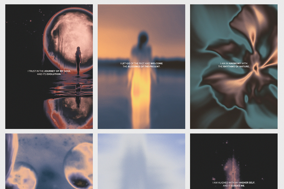 100 Grainy Gradients. Posters, a Background Graphic by Purple (Photo 6 of 11)