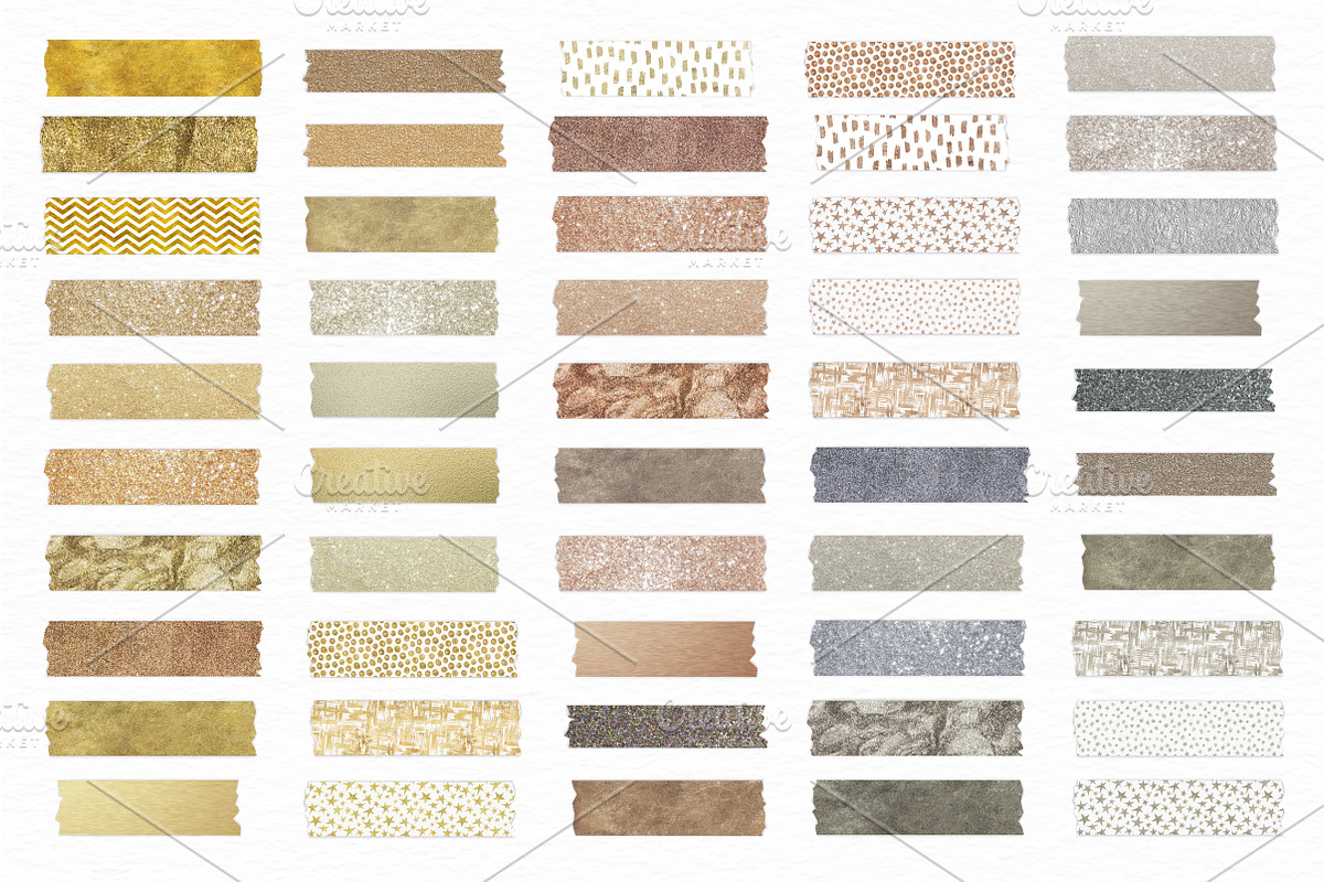 Glitter Washi Tape and Frames, a Templates & Theme by patternpop studio (Photo 4 of 5)