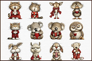 Morning Mood Animal Clipart, an Illustration by Sublimation Artist (Thumbnail 3 of 6)