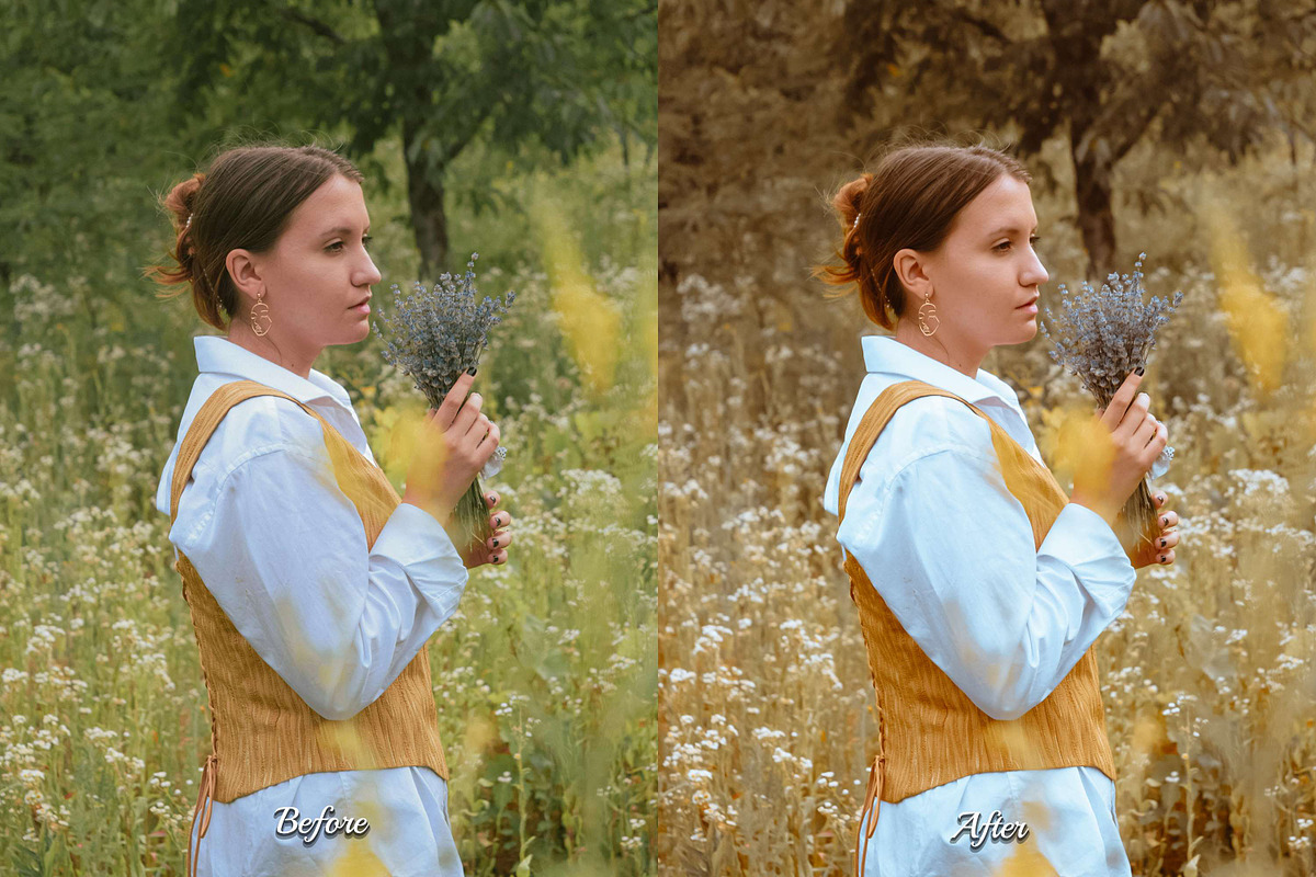 30 Fall Fantasy Photoshop Actions, an Action Add-On by 3Motional (Photo 10 of 11)