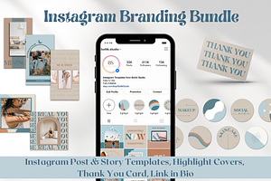 Instagram Branding Bundle Templates