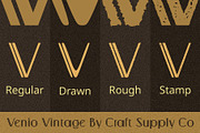 Venio Vintage, a Sans Serif Font by Craft Supply Co. (Thumbnail 6 of 8)