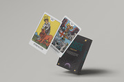 Tarot Card Mockup, a Packaging Mockup by Tahtagraphic (Thumbnail 2 of 8)