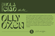 Olly Oxen - Modern Sans Typeface, a Font by Sanskertype Studio (Thumbnail 2 of 10)
