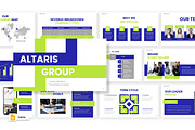 Investor Relations Google Slides, a Presentation Template by Loin Studio (Thumbnail 1 of 4)