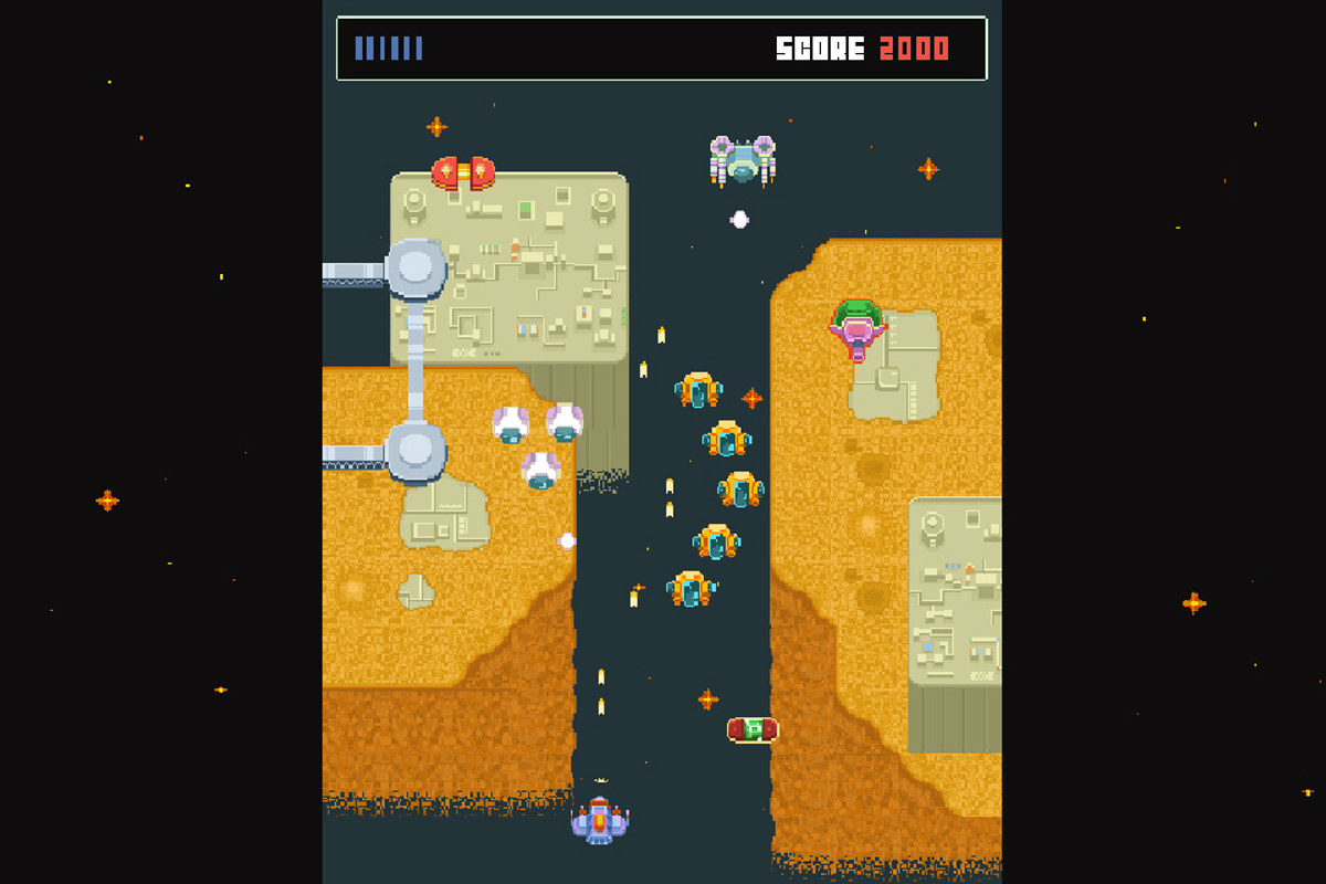 32x32 Arcade Shoot Them Up Gamepack, a Graphic by Fassous game assets (Photo 4 of 4)