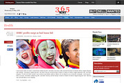 News, a Websites & App Template by WeebPal Corp (Thumbnail 4 of 4)