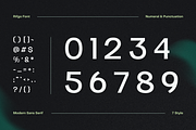 Modern Family Sans Serif - Rifgo, a Sans Serif Font by Nirmana Visual (Thumbnail 3 of 11)
