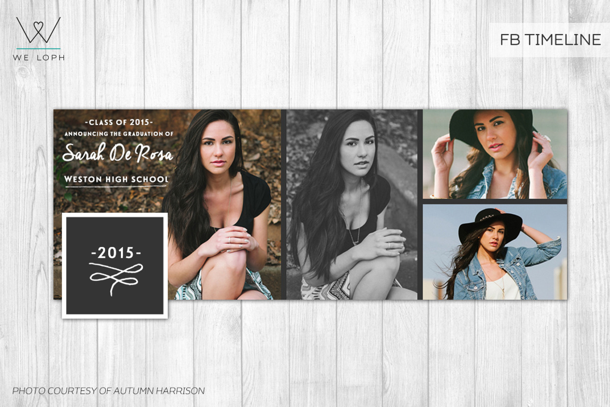 Senior Graduation Facebook Timeline, a Templates & Theme by We♡Loph