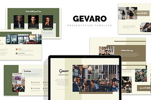 Gevaro : Coffee Shop Keynote