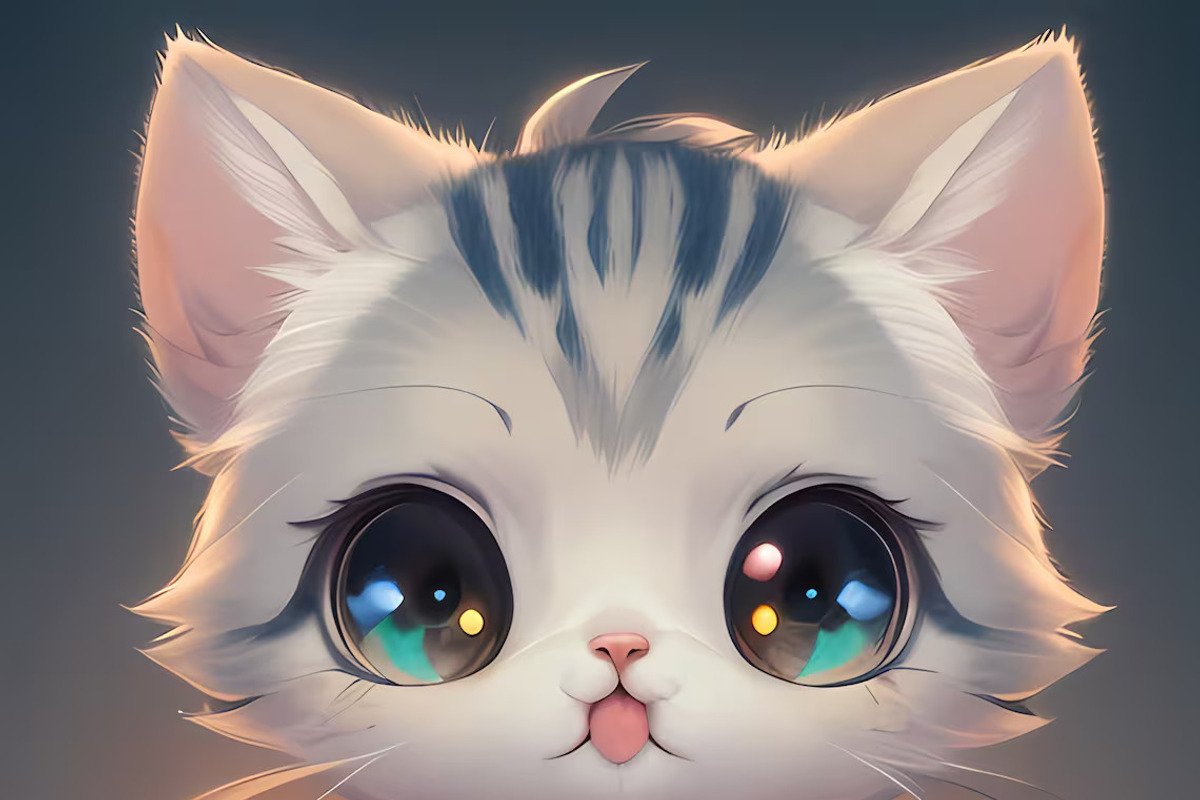 Procreate Cute Chibi Cats Stamps, a Brush Add-On by OneBerryCreations (Photo 2 of 7)