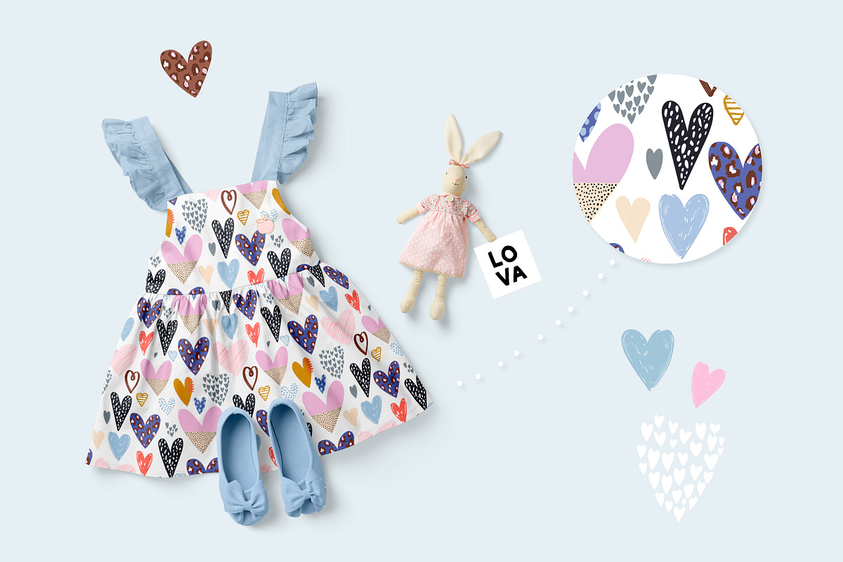 LOVA graphic collection, a Pattern Graphic by solmariart (Photo 5 of 9)