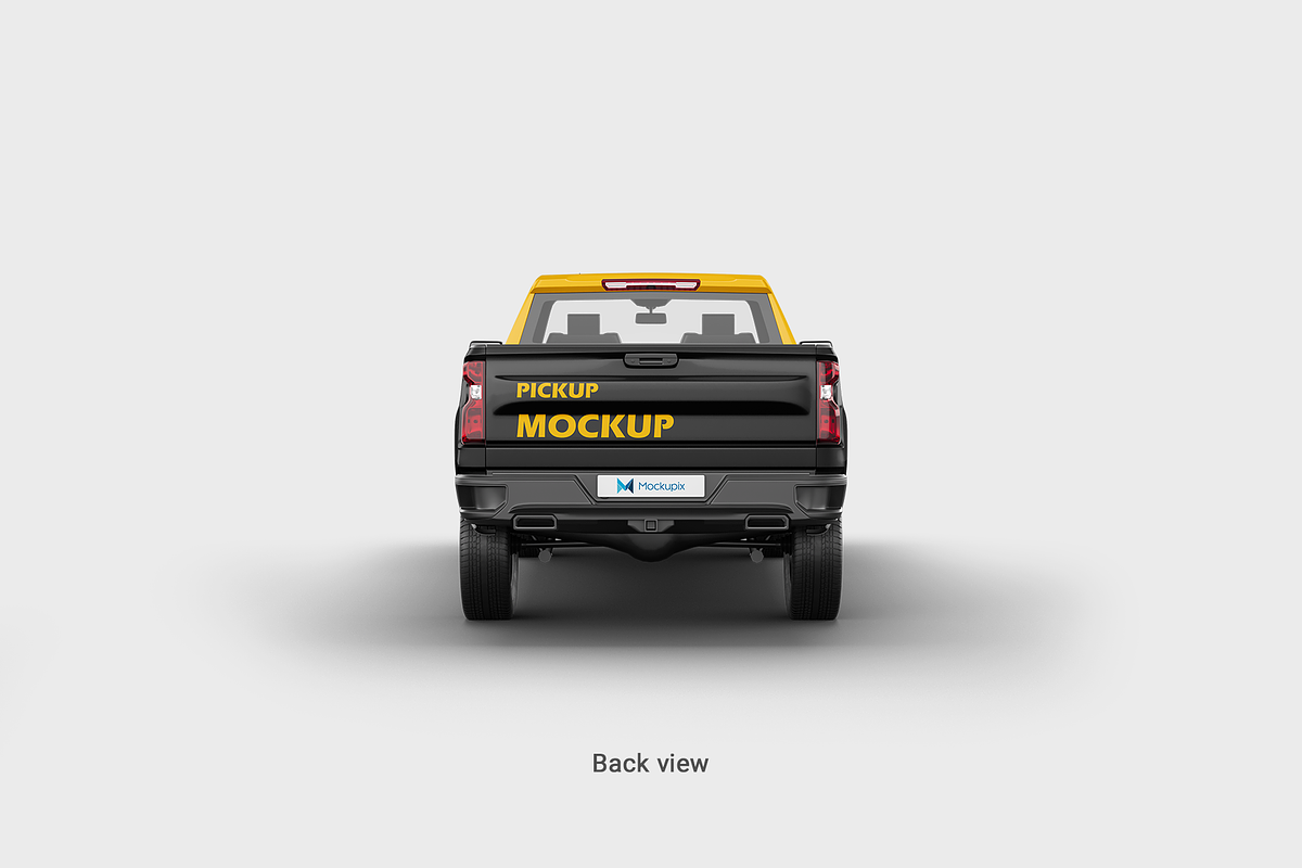 Pickup Mockup 2, an Advertising Mockup by Mockupix (Photo 9 of 9)