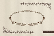 Floral Brushes Illustrator Set, a Brush Add-On by DeepFuze (Thumbnail 2 of 3)