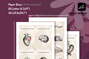 Valentine Self Love Affirmation Card, a Card Template by Digital Art Mahdiseño (Thumbnail 2 of 10)
