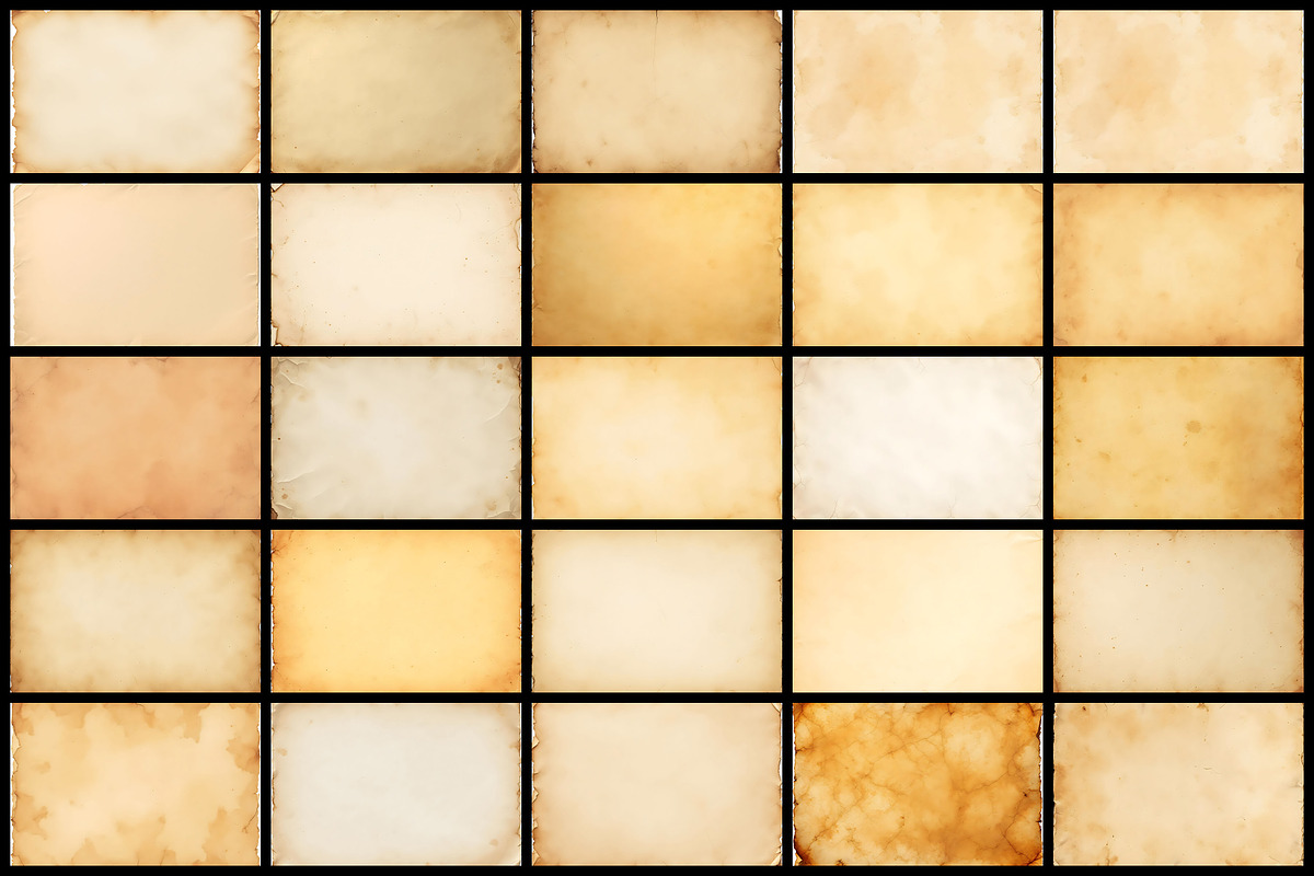 50+ Vintage Aged Paper Textures, a Texture Graphic by UnicDesign (Photo 3 of 4)