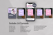 Coaching Instagram Canva Templates, a Social Media Template by Warmsoulgallery (Thumbnail 6 of 11)